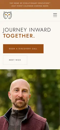 The same page on a phone.